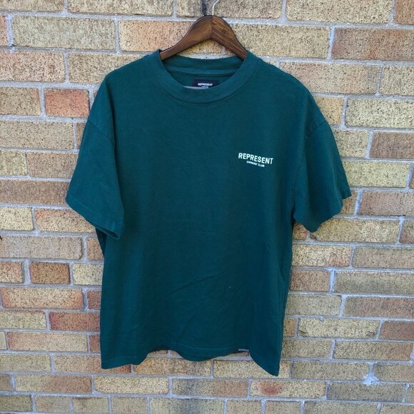 Represent Owners Club T Shirt XL Green - Picture 3 of 6
